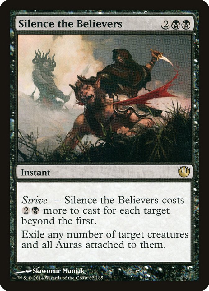 Silence the Believers [Journey into Nyx] MTG Single Magic: The Gathering | Red Claw Gaming