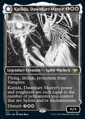 Katilda, Dawnhart Martyr // Katilda's Rising Dawn (Showcase Eternal Night) [Innistrad: Crimson Vow] MTG Single Magic: The Gathering | Red Claw Gaming