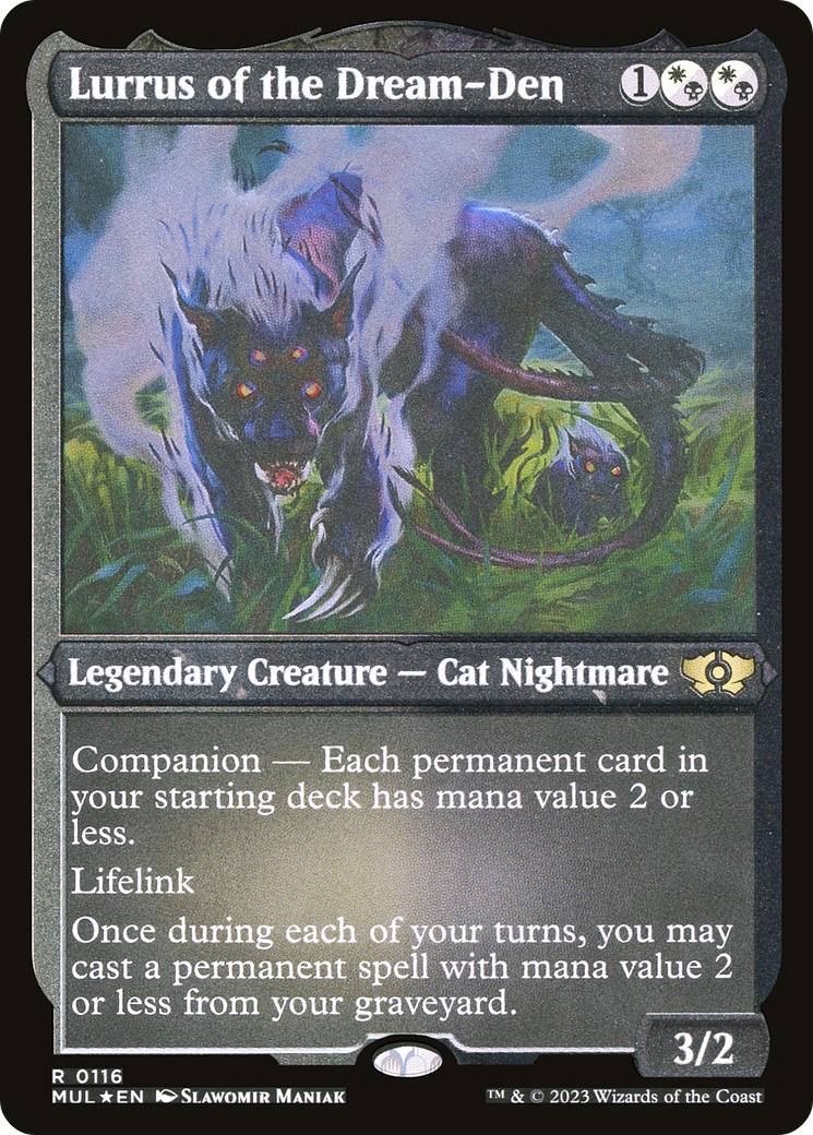 Lurrus of the Dream-Den (Foil Etched) [Multiverse Legends] MTG Single Magic: The Gathering | Red Claw Gaming