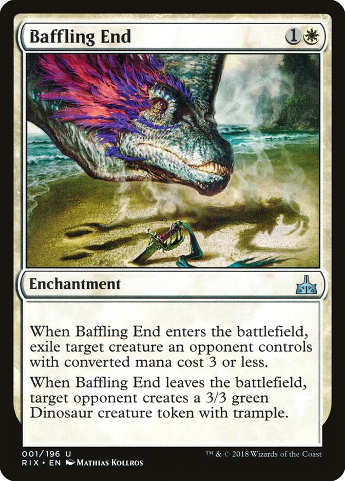 Baffling End [Rivals of Ixalan] MTG Single Magic: The Gathering | Red Claw Gaming