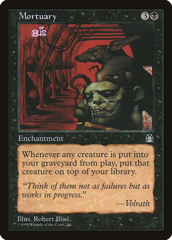 Mortuary [Stronghold] MTG Single Magic: The Gathering | Red Claw Gaming