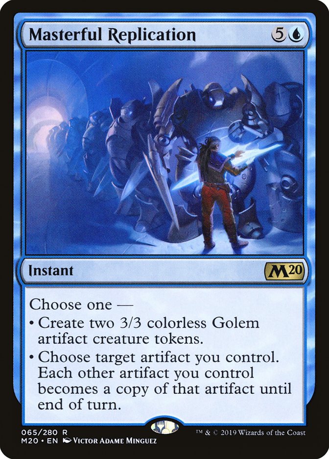 Masterful Replication [Core Set 2020] MTG Single Magic: The Gathering | Red Claw Gaming