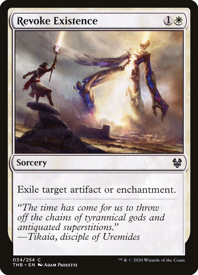 Revoke Existence [Theros Beyond Death] MTG Single Magic: The Gathering | Red Claw Gaming