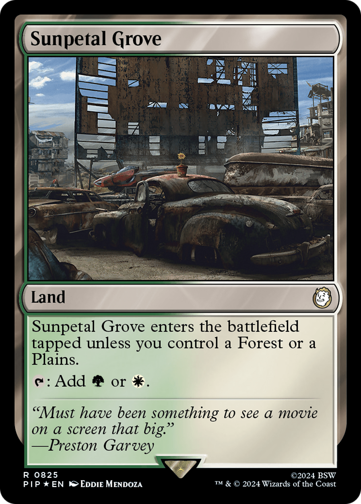 Sunpetal Grove (Surge Foil) [Fallout] MTG Single Magic: The Gathering    | Red Claw Gaming