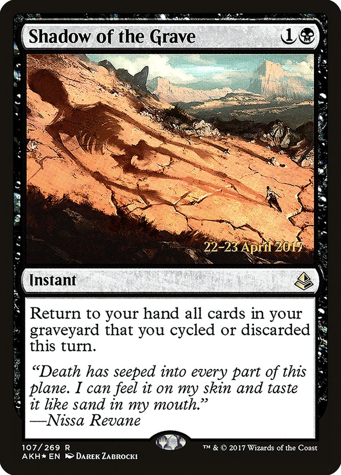 Shadow of the Grave [Amonkhet Prerelease Promos] MTG Single Magic: The Gathering | Red Claw Gaming