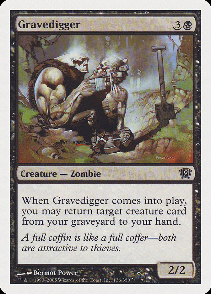 Gravedigger [Ninth Edition] MTG Single Magic: The Gathering | Red Claw Gaming
