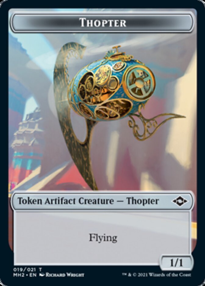Clue (14) // Thopter Double-Sided Token [Modern Horizons 2 Tokens] MTG Single Magic: The Gathering | Red Claw Gaming