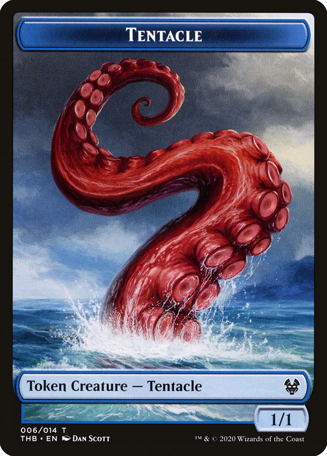 Tentacle Token [Theros Beyond Death Tokens] MTG Single Magic: The Gathering | Red Claw Gaming