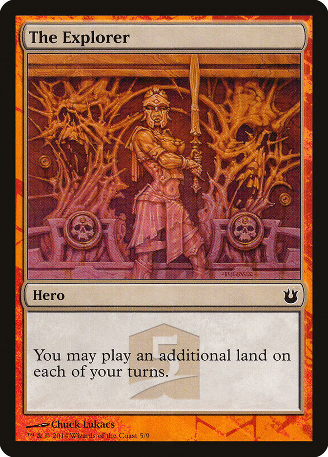The Explorer [Born of the Gods Hero's Path] MTG Single Magic: The Gathering | Red Claw Gaming