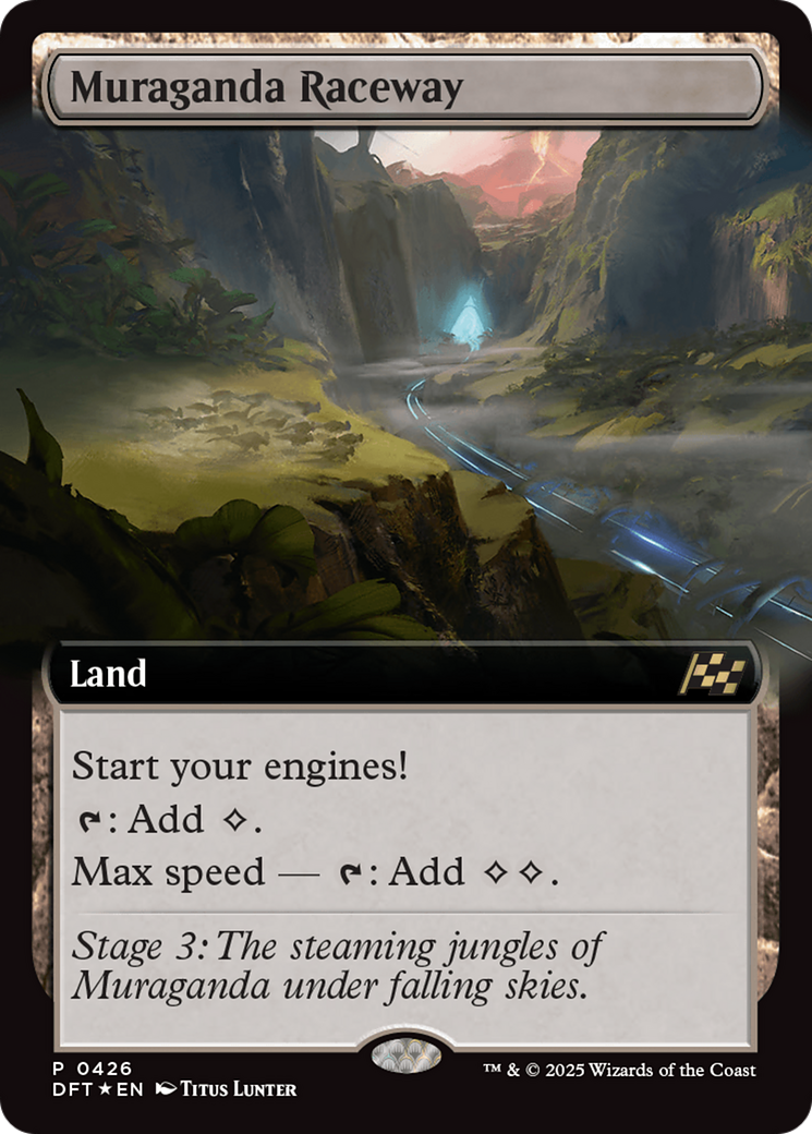Muraganda Raceway (0426) (Extended Art) [Aetherdrift] MTG Single Magic: The Gathering | Red Claw Gaming