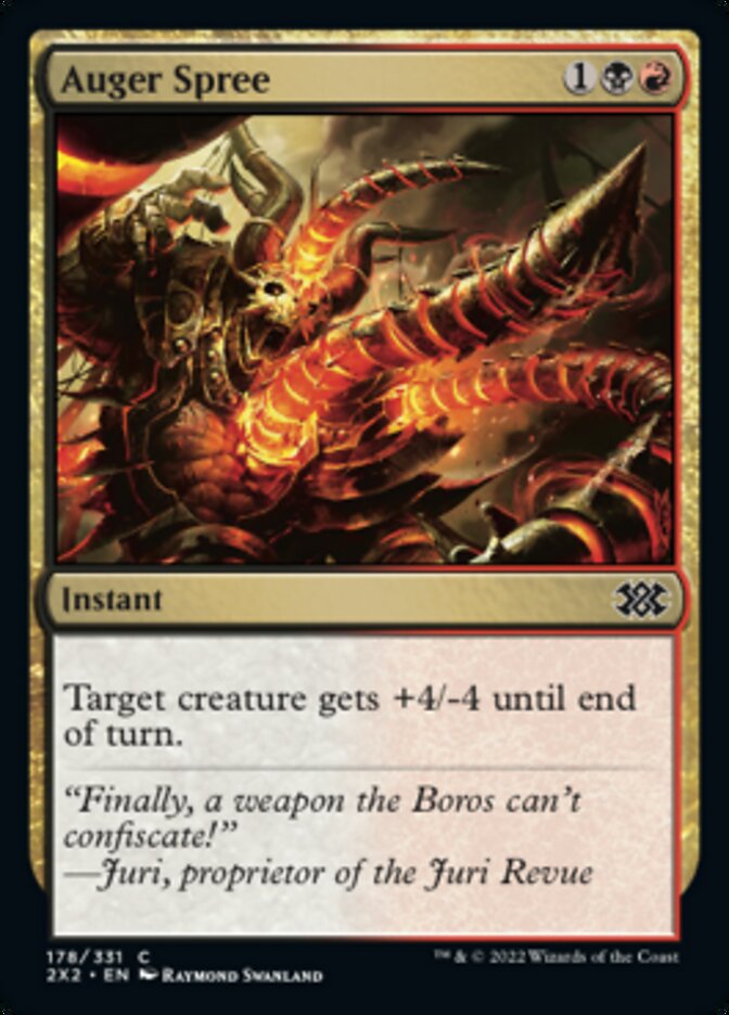 Auger Spree [Double Masters 2022] MTG Single Magic: The Gathering    | Red Claw Gaming