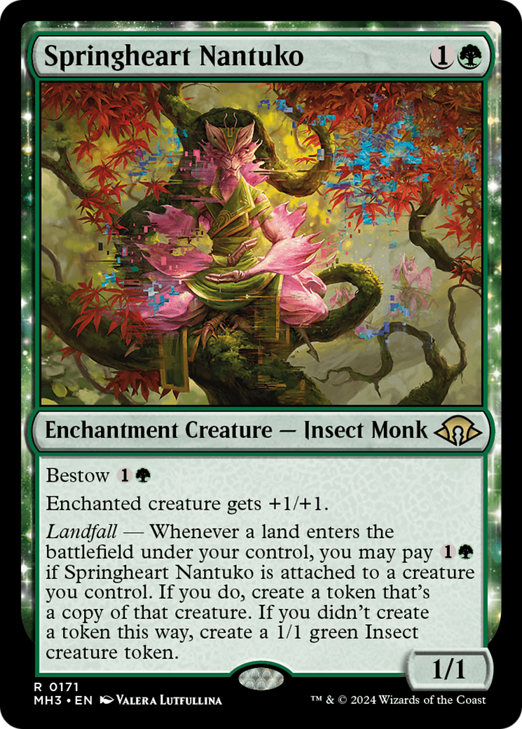 Springheart Nantuko [Modern Horizons 3] MTG Single Magic: The Gathering    | Red Claw Gaming