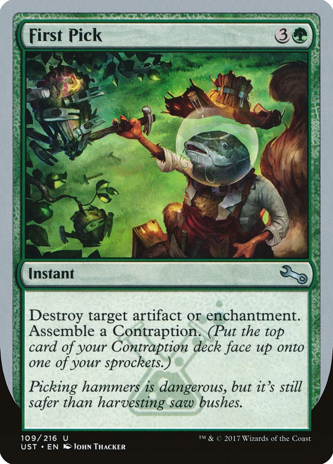 First Pick [Unstable] MTG Single Magic: The Gathering | Red Claw Gaming