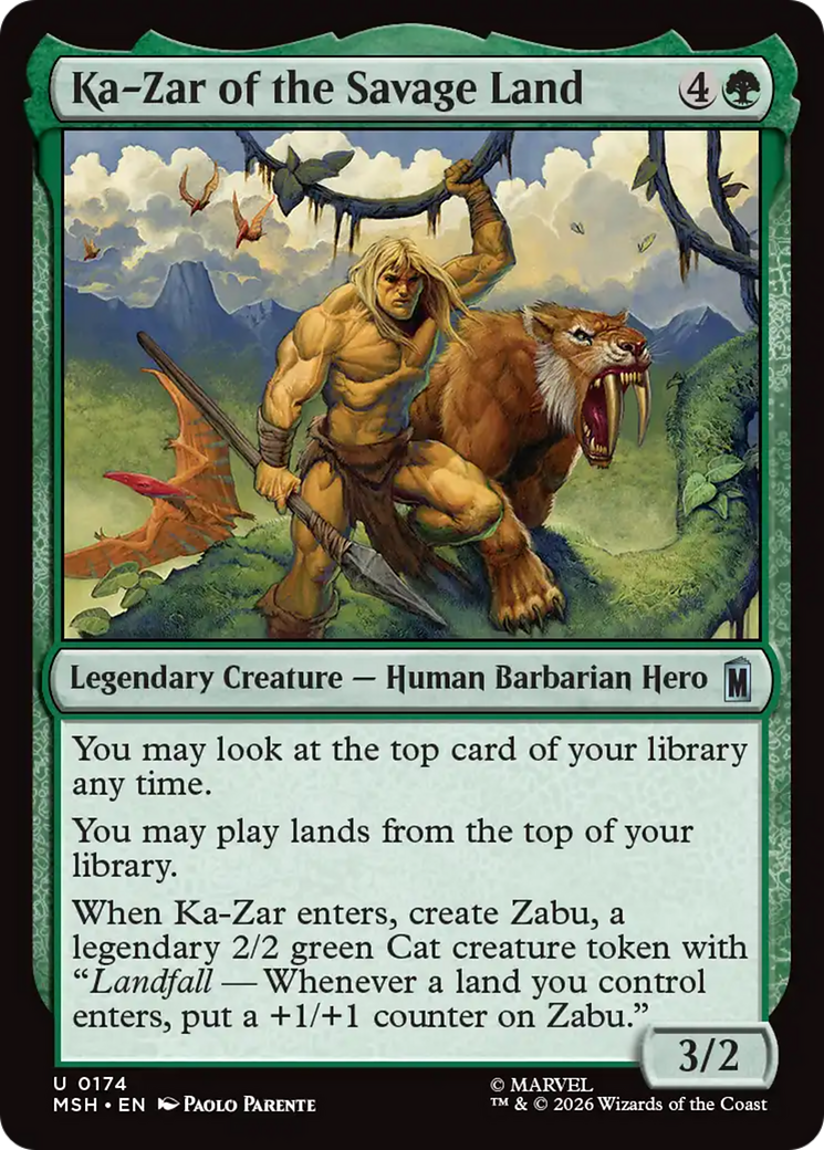 Ka-Zar of the Savage Land [Marvel Super Heroes] | Red Claw Gaming