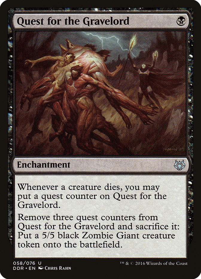 Quest for the Gravelord [Duel Decks: Nissa vs. Ob Nixilis] MTG Single Magic: The Gathering | Red Claw Gaming