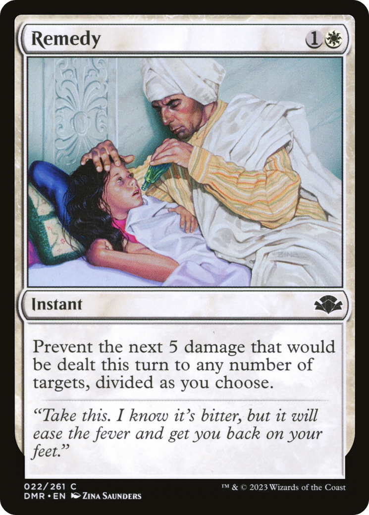 Remedy [Dominaria Remastered] MTG Single Magic: The Gathering | Red Claw Gaming