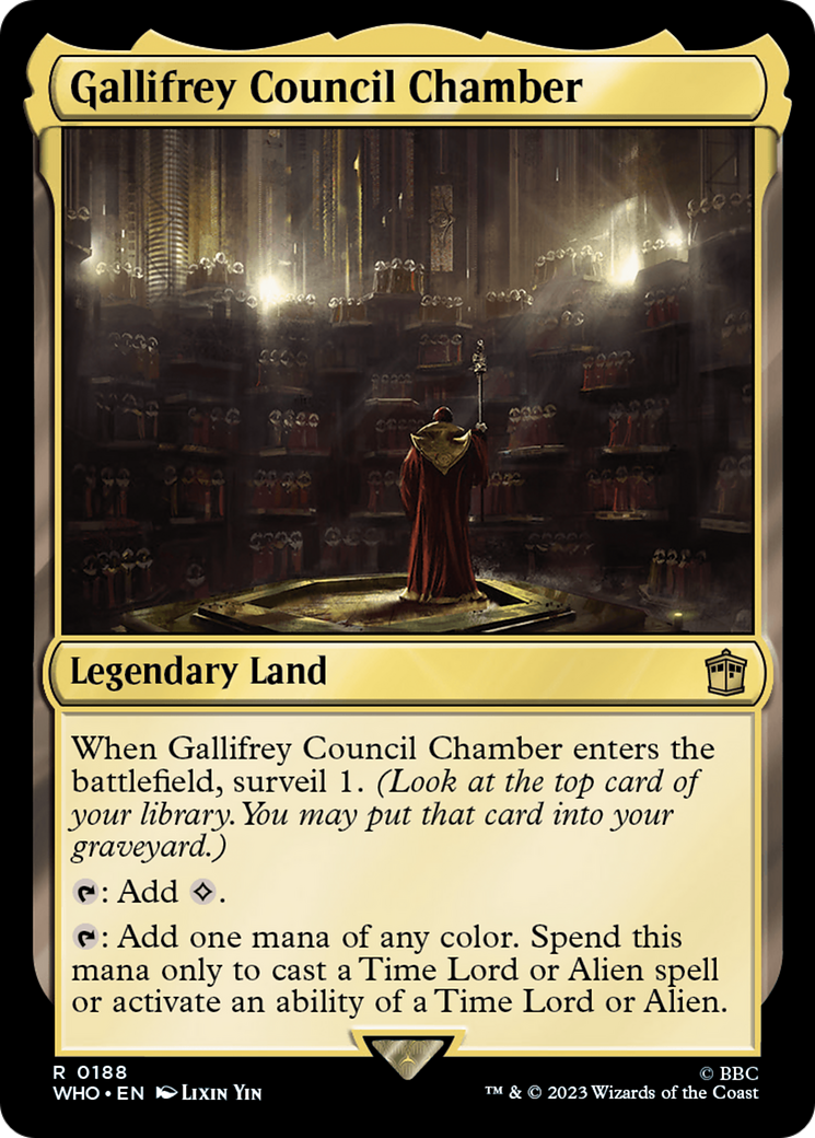 Gallifrey Council Chamber [Doctor Who] MTG Single Magic: The Gathering | Red Claw Gaming