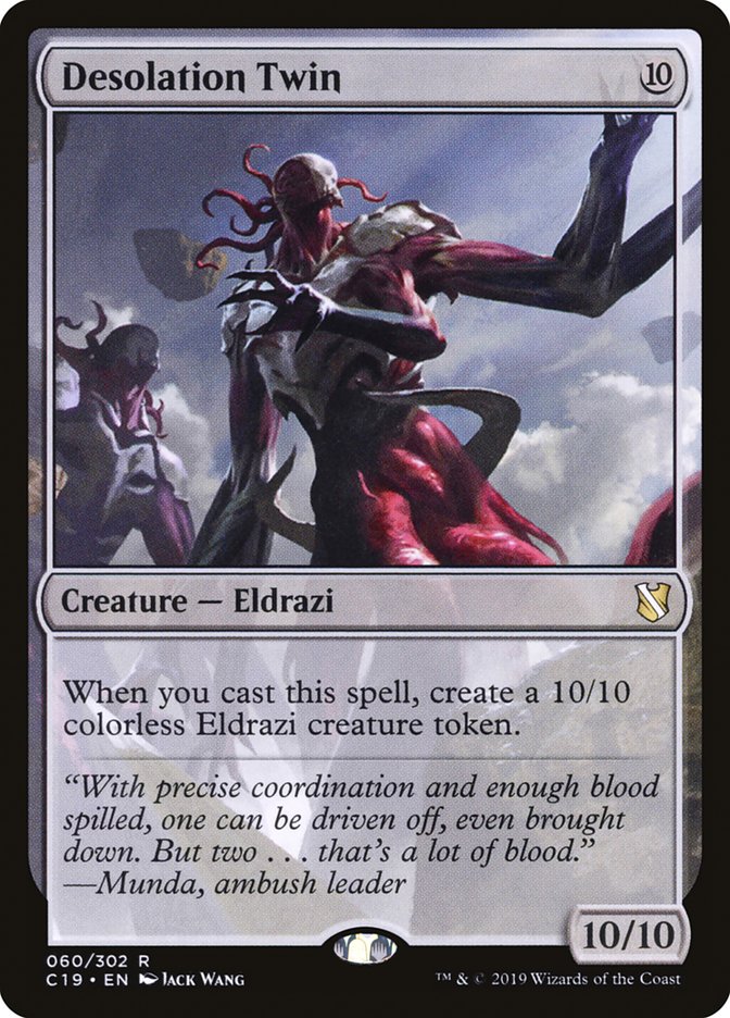 Desolation Twin [Commander 2019] MTG Single Magic: The Gathering | Red Claw Gaming