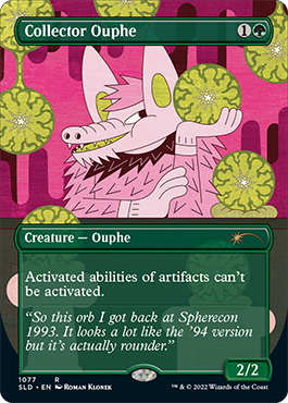 Collector Ouphe (Borderless) [Secret Lair Drop Series] MTG Single Magic: The Gathering    | Red Claw Gaming