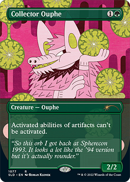Collector Ouphe (Borderless) [Secret Lair Drop Series] MTG Single Magic: The Gathering | Red Claw Gaming