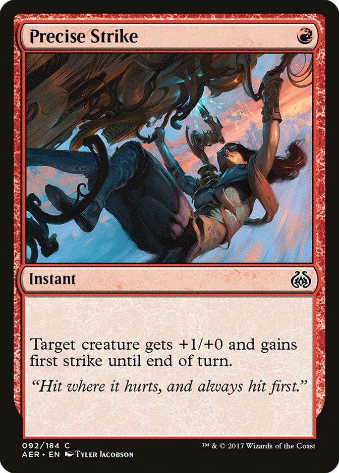 Precise Strike [Aether Revolt] MTG Single Magic: The Gathering | Red Claw Gaming
