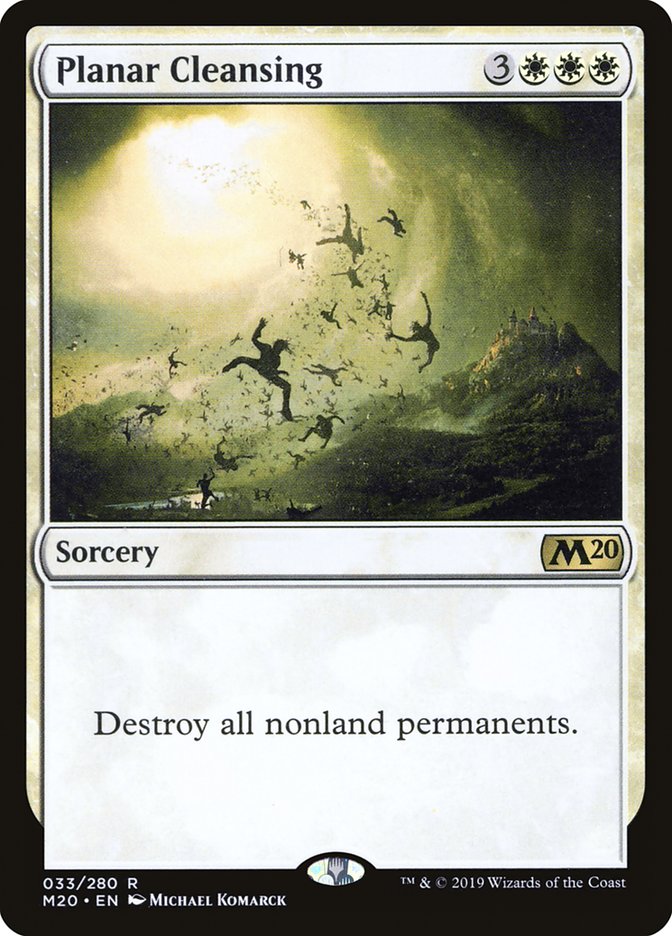Planar Cleansing [Core Set 2020] MTG Single Magic: The Gathering | Red Claw Gaming