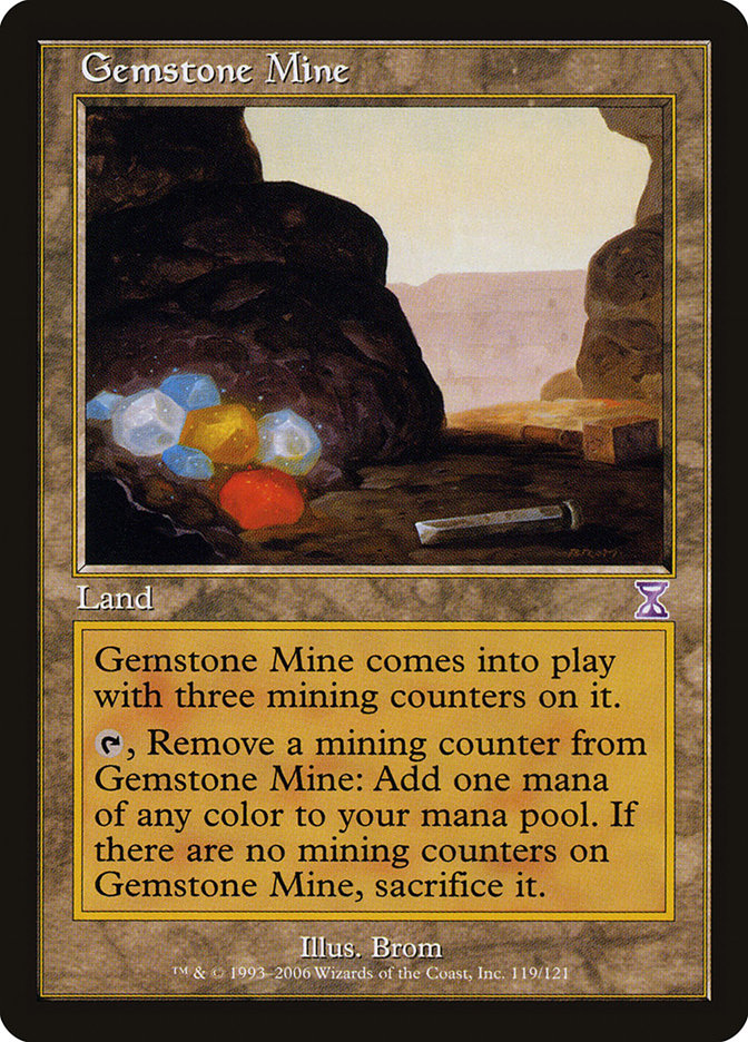 Gemstone Mine [Time Spiral Timeshifted] MTG Single Magic: The Gathering | Red Claw Gaming
