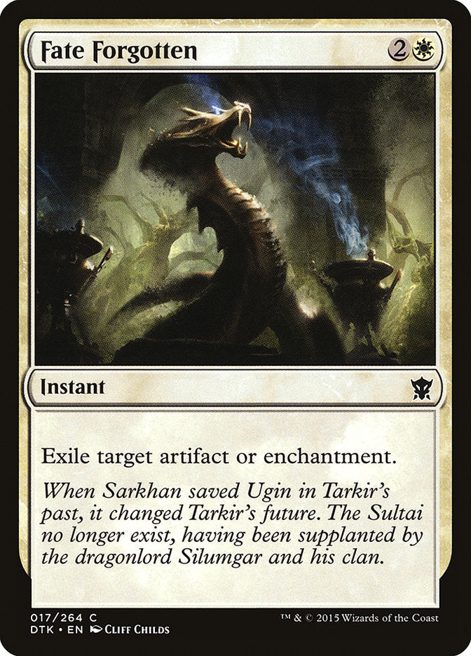 Fate Forgotten [Dragons of Tarkir] MTG Single Magic: The Gathering | Red Claw Gaming