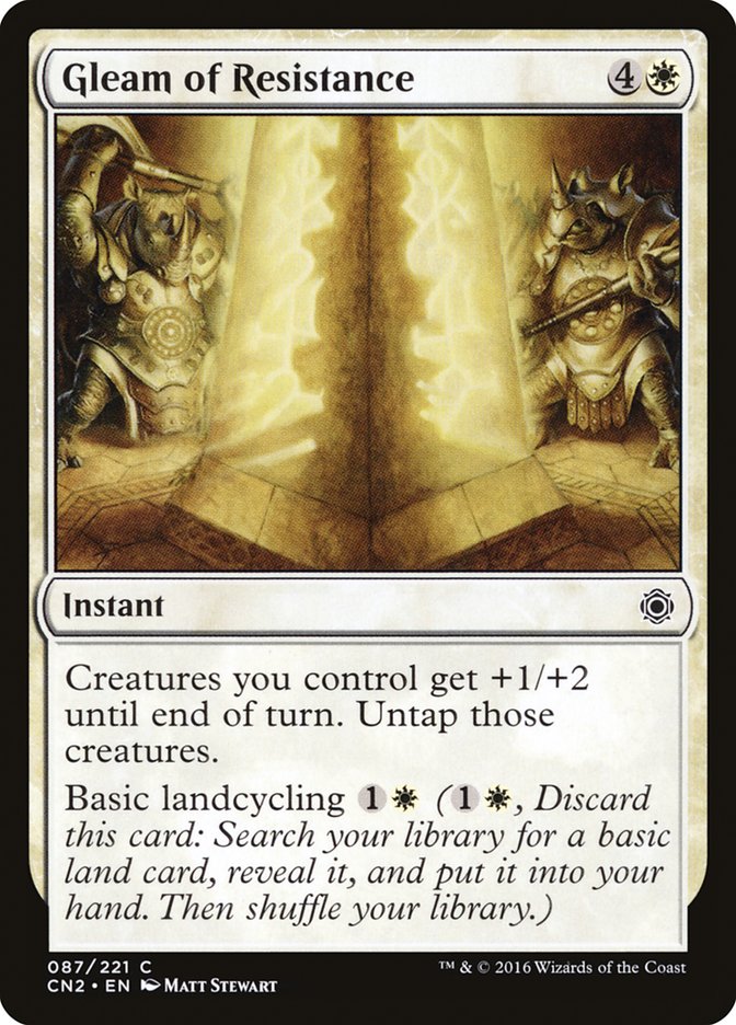 Gleam of Resistance [Conspiracy: Take the Crown] MTG Single Magic: The Gathering | Red Claw Gaming