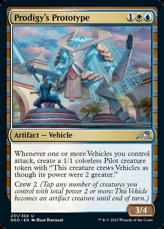 Prodigy's Prototype [Kamigawa: Neon Dynasty] MTG Single Magic: The Gathering    | Red Claw Gaming