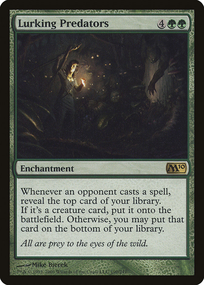 Lurking Predators [Magic 2010] MTG Single Magic: The Gathering | Red Claw Gaming