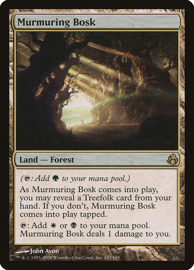 Murmuring Bosk [Morningtide] MTG Single Magic: The Gathering | Red Claw Gaming