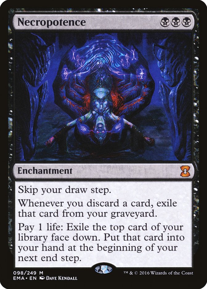 Necropotence [Eternal Masters] MTG Single Magic: The Gathering | Red Claw Gaming