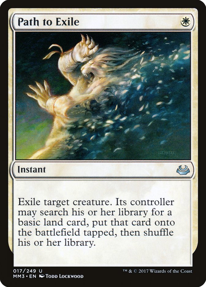 Path to Exile [Modern Masters 2017] MTG Single Magic: The Gathering | Red Claw Gaming