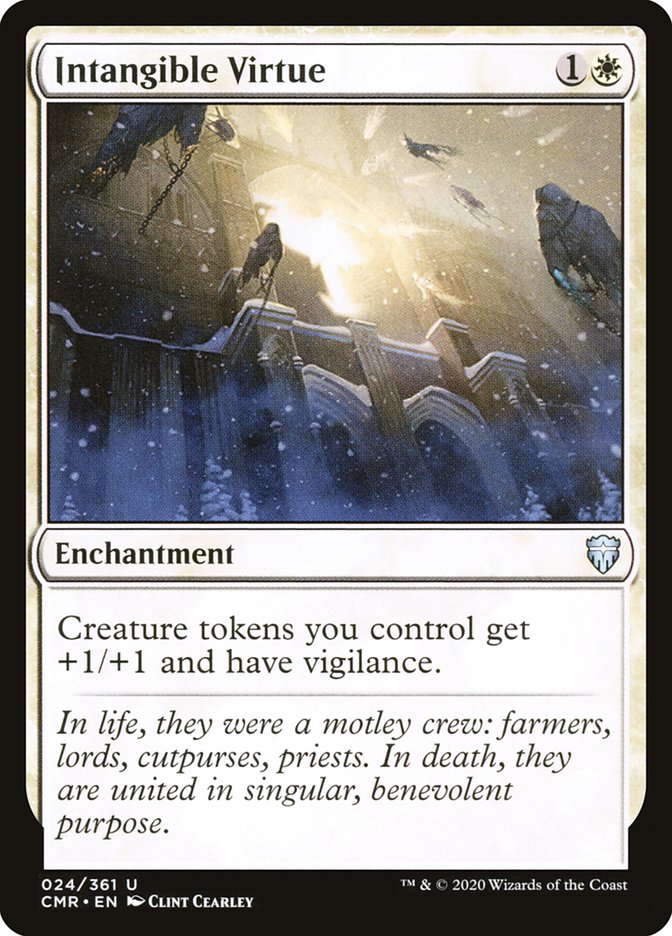 Intangible Virtue [Commander Legends] MTG Single Magic: The Gathering | Red Claw Gaming