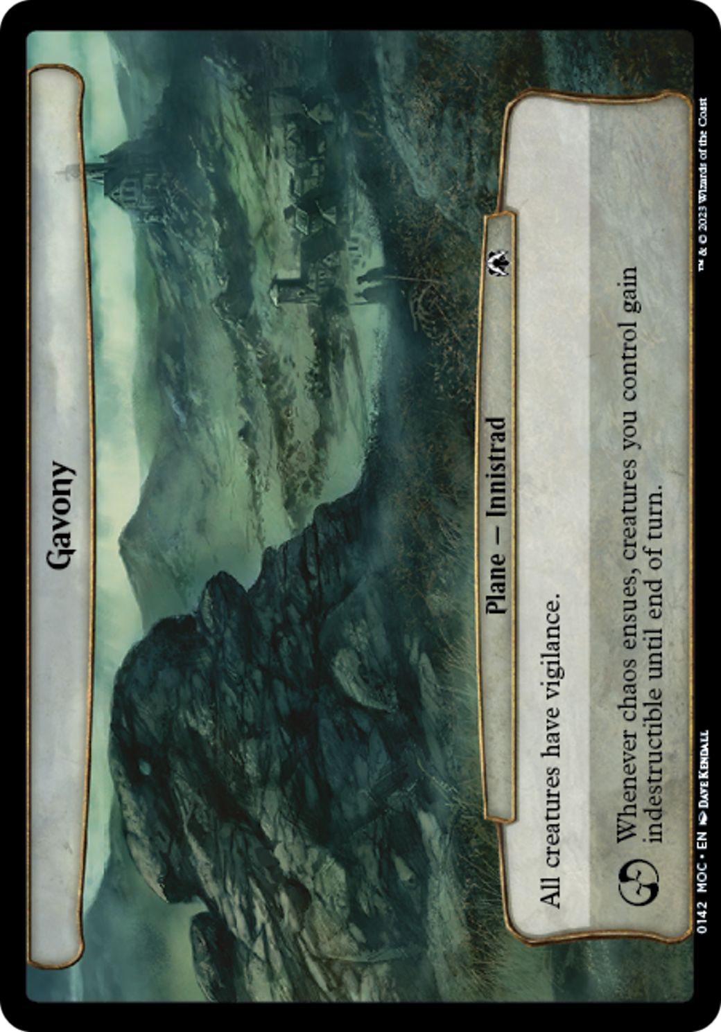 Gavony [March of the Machine Commander] MTG Single Magic: The Gathering | Red Claw Gaming