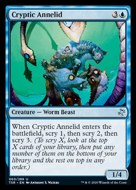 Cryptic Annelid [Time Spiral Remastered] MTG Single Magic: The Gathering | Red Claw Gaming