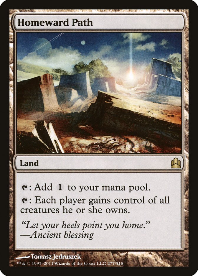 Homeward Path [Commander 2011] MTG Single Magic: The Gathering | Red Claw Gaming