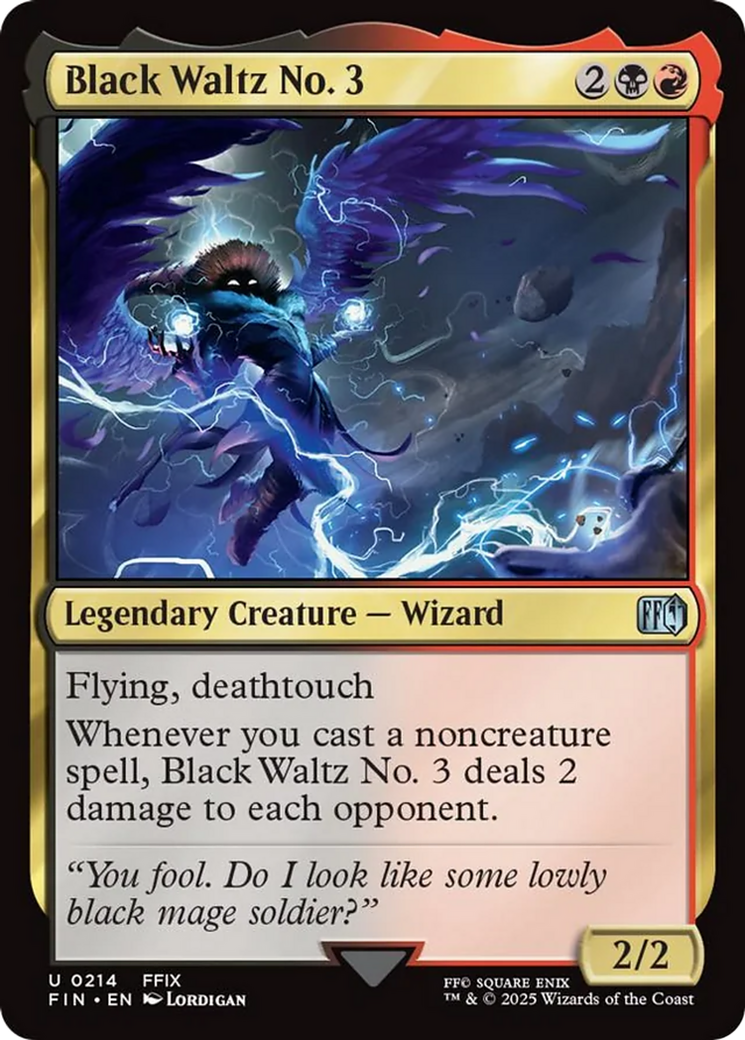 Black Waltz No. 3 [FINAL FANTASY] MTG Single Magic: The Gathering | Red Claw Gaming