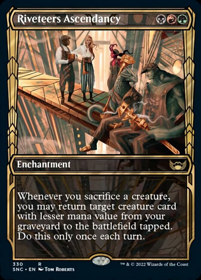 Riveteers Ascendancy (Showcase Golden Age) [Streets of New Capenna] MTG Single Magic: The Gathering | Red Claw Gaming