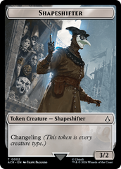 Assassin // Shapeshifter Double-Sided Token [Assassin's Creed Tokens] MTG Single Magic: The Gathering | Red Claw Gaming