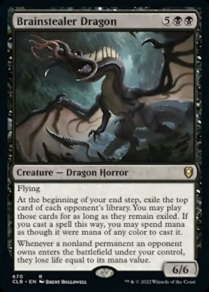 Brainstealer Dragon [Commander Legends: Battle for Baldur's Gate] MTG Single Magic: The Gathering | Red Claw Gaming