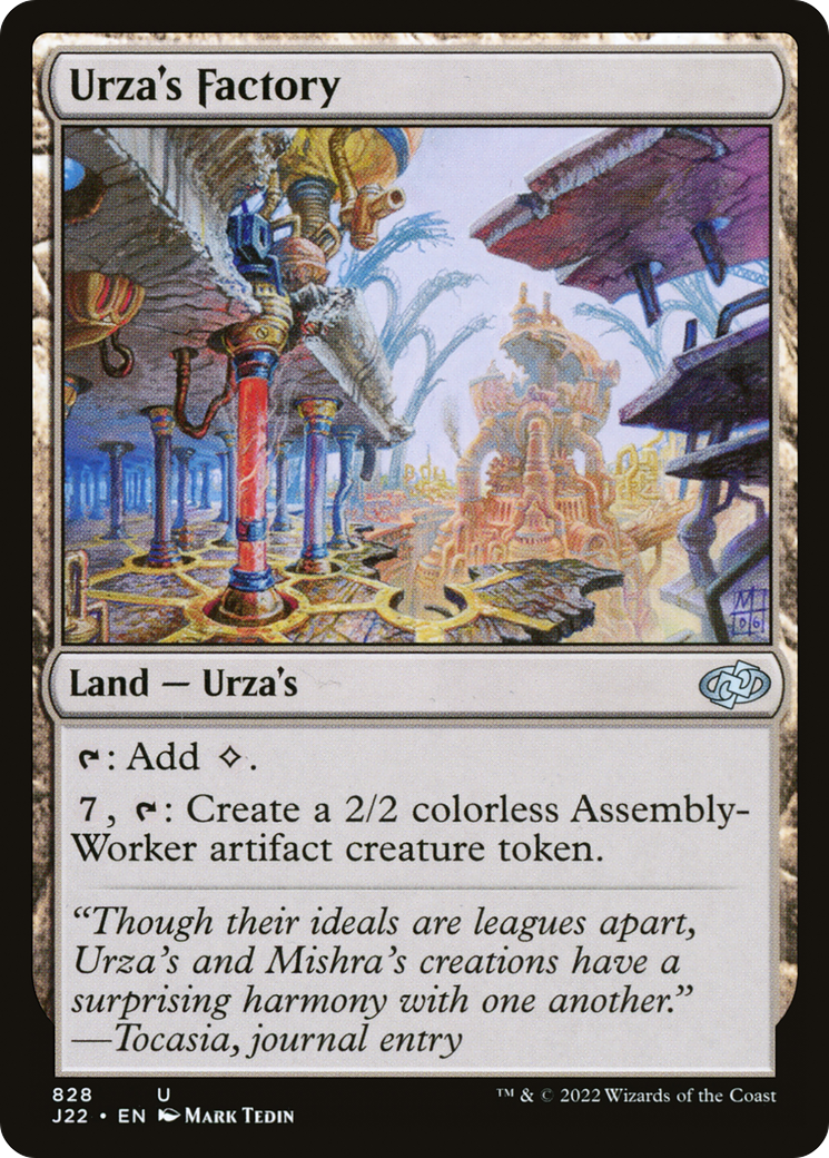 Urza's Factory [Jumpstart 2022] MTG Single Magic: The Gathering | Red Claw Gaming