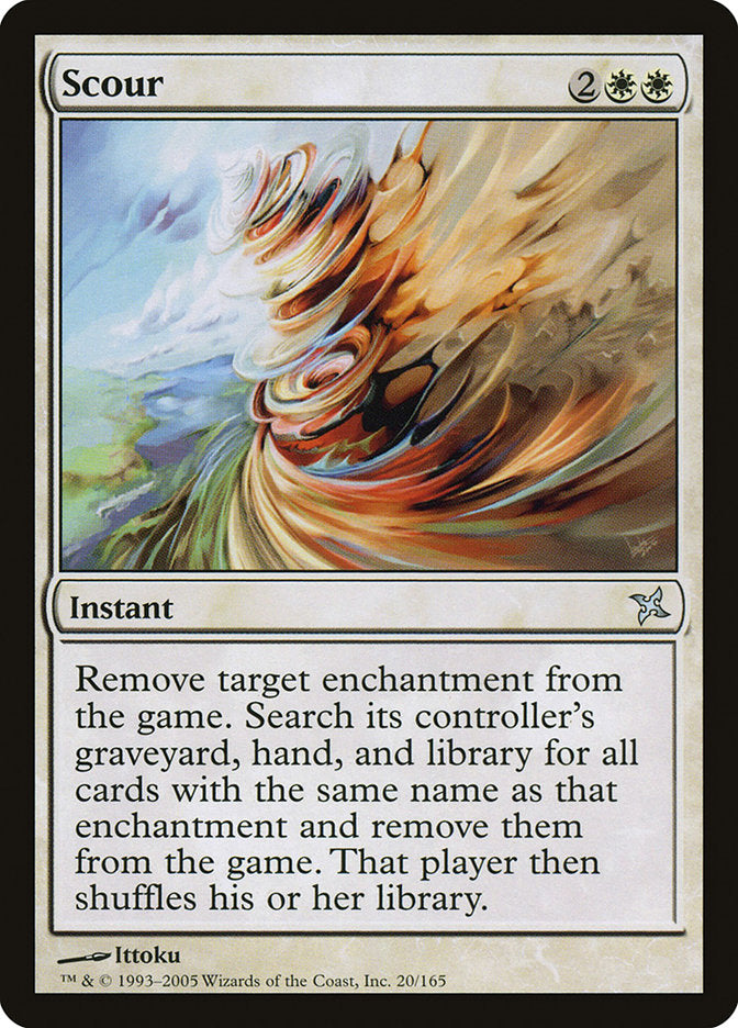 Scour [Betrayers of Kamigawa] MTG Single Magic: The Gathering | Red Claw Gaming