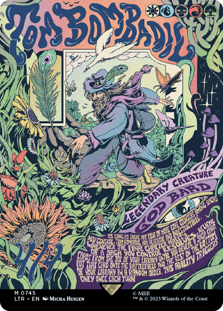 Tom Bombadil (Borderless Poster) [The Lord of the Rings: Tales of Middle-Earth] MTG Single Magic: The Gathering | Red Claw Gaming