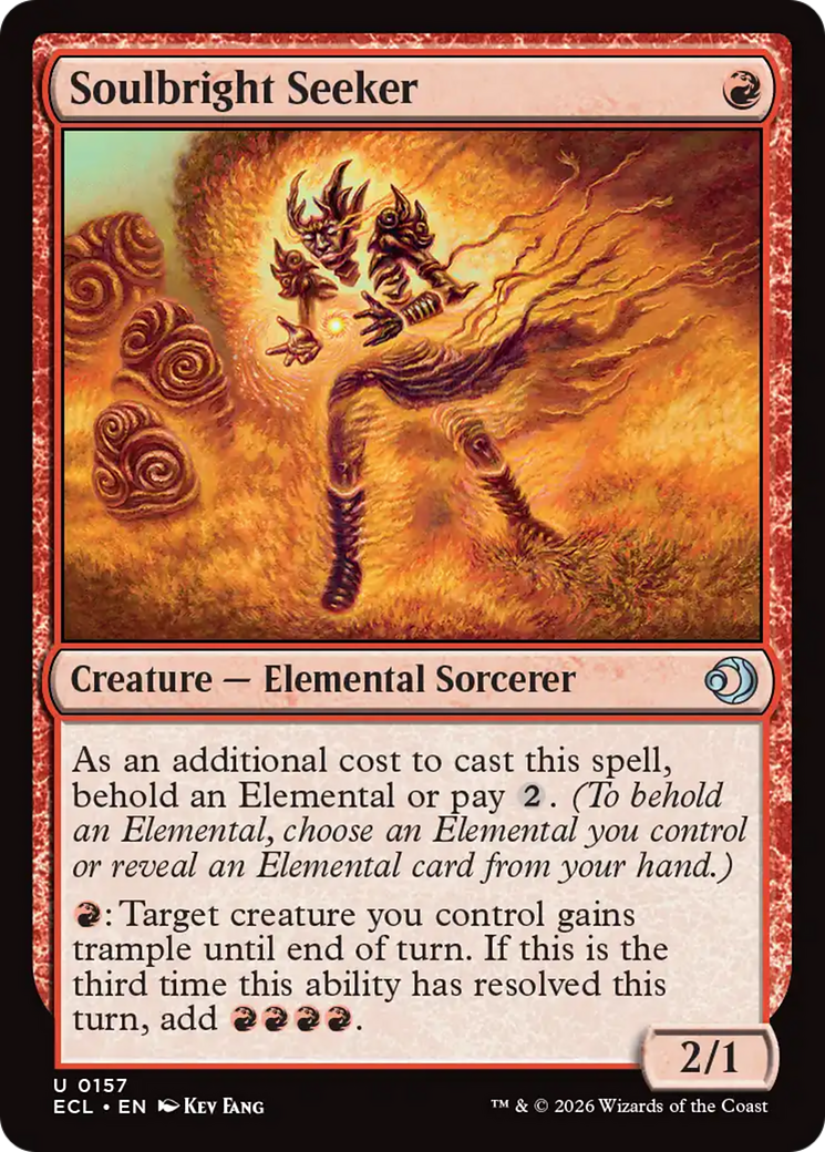Soulbright Seeker [Lorwyn Eclipsed] MTG Single Magic: The Gathering | Red Claw Gaming