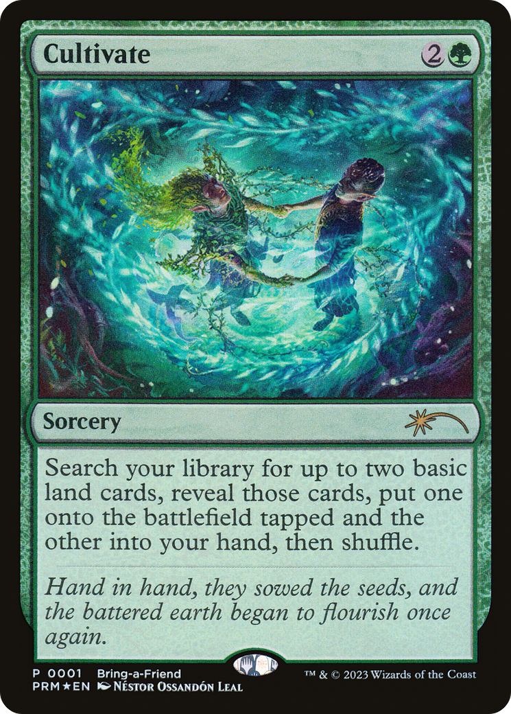 Cultivate (Bring-a-Friend) [Wizards Play Network 2023] MTG Single Magic: The Gathering | Red Claw Gaming