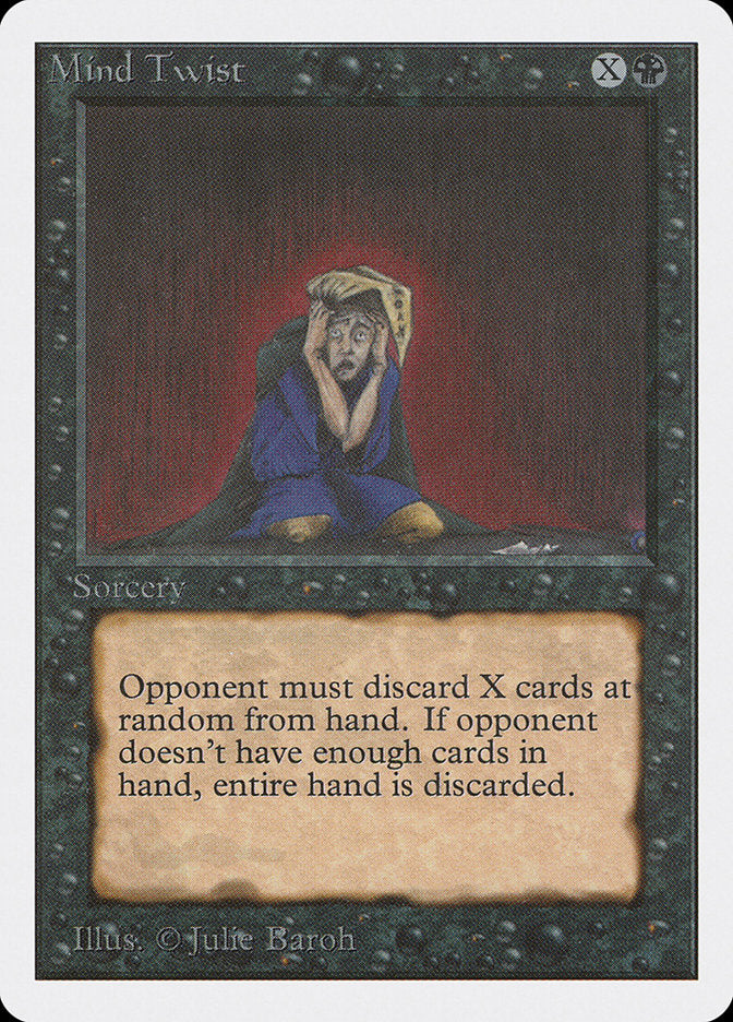 Mind Twist [Unlimited Edition] MTG Single Magic: The Gathering | Red Claw Gaming