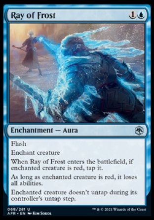 Ray of Frost [Dungeons & Dragons: Adventures in the Forgotten Realms] MTG Single Magic: The Gathering | Red Claw Gaming