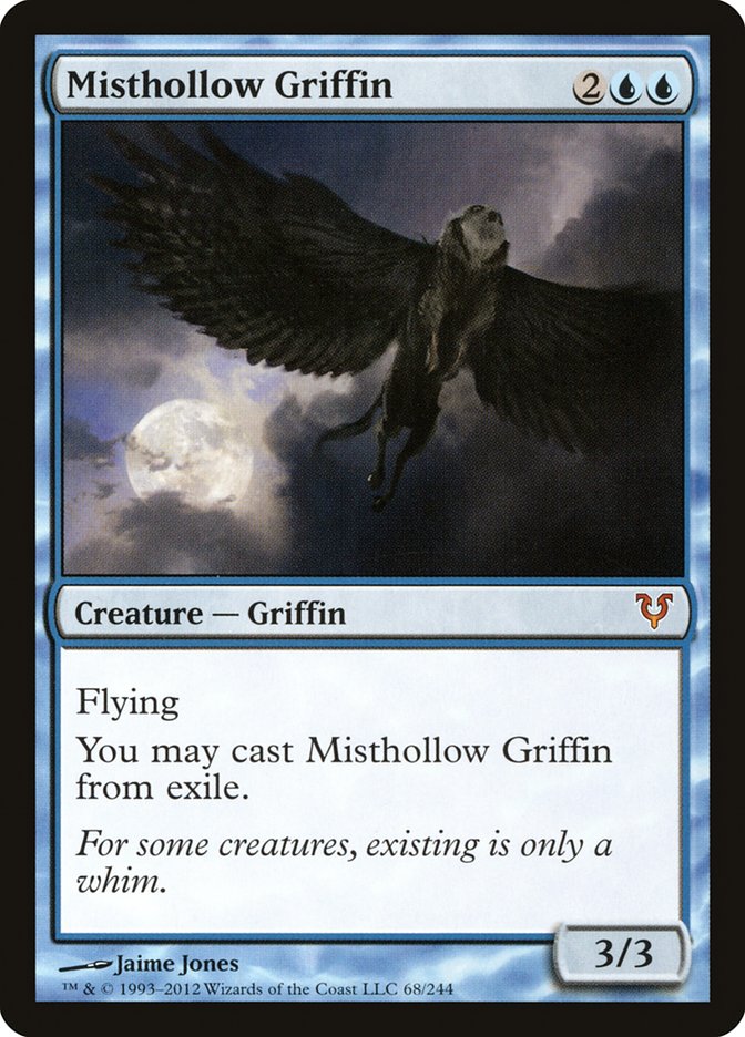 Misthollow Griffin [Avacyn Restored] MTG Single Magic: The Gathering | Red Claw Gaming